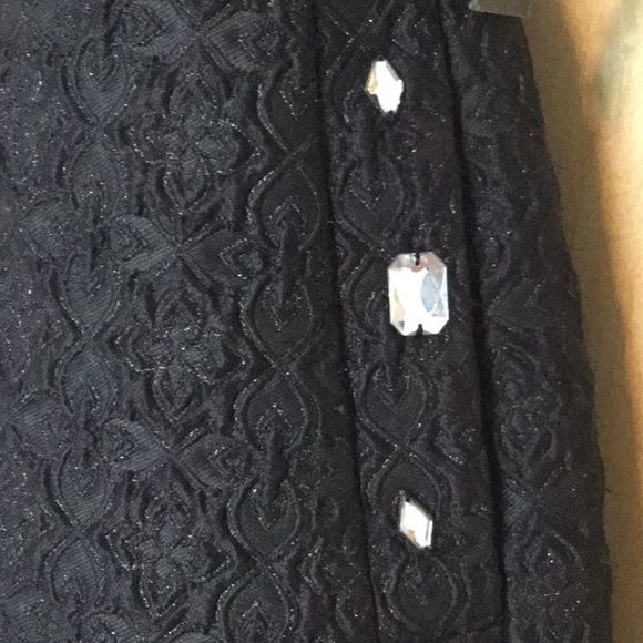 Badgley Mischka Jacquard Cocktail Dress - Picture 2 of 8